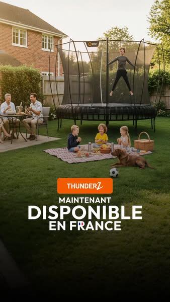 Trampoline de jardin