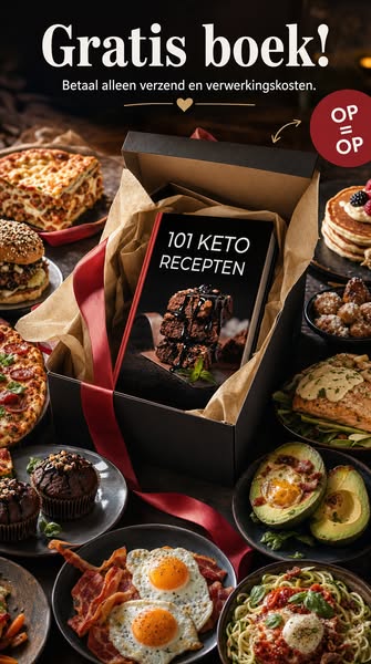101 Keto Recepten Kookboek (Gratis Vandaag!)