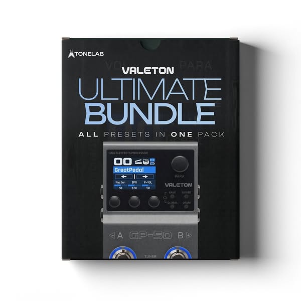 TL Valeton GP-50 ULTIMATE BUNDLE | 100+ Presets | Todos los presets en 1 Paquete