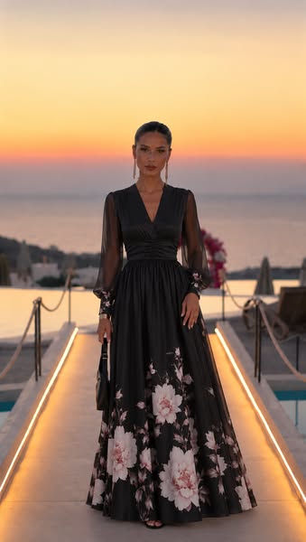 El vestido que convierte cualquier plan en una entrada de revista,.