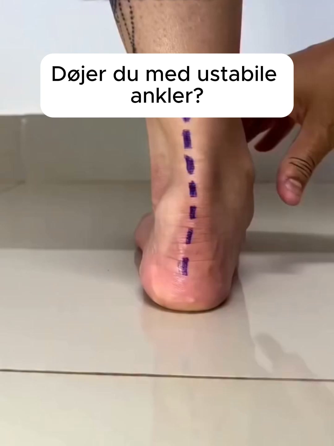 Tryg & stabil ankel