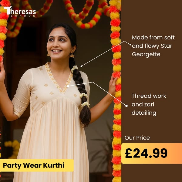 Theresas London - Shop High-Quality Ethnic Wear Online