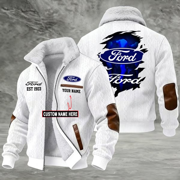 Ford Distinctive Design Custom Name Fleece Jacket