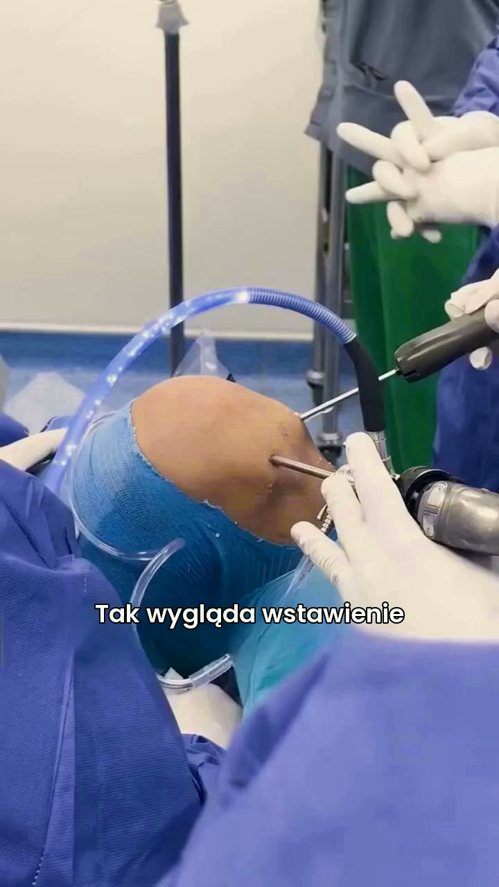 Opaska stabilizująca na kolano z pokrętłem