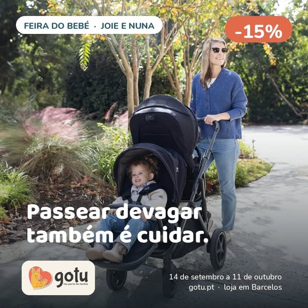 15% na Feira do Bebé