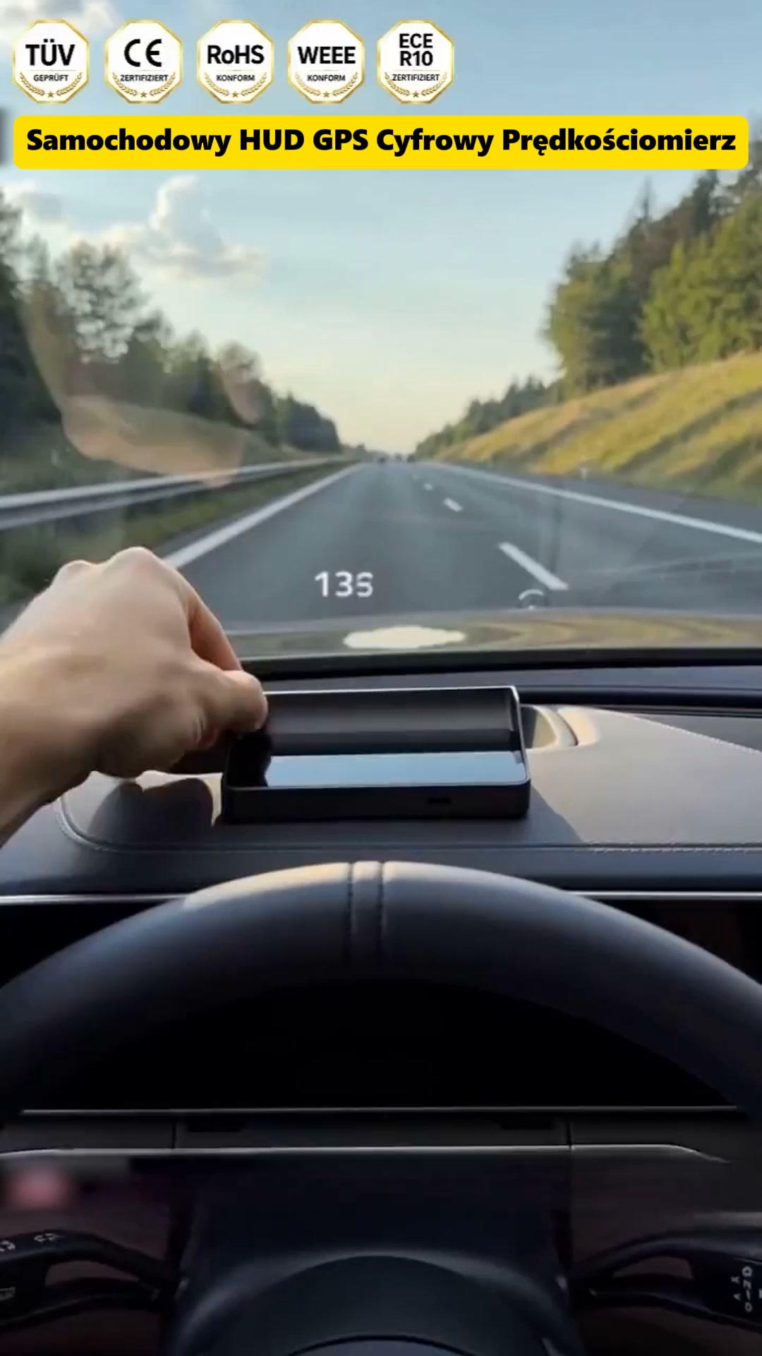 Myślałem, że wyświetlacz HUD jest tylko w nowych autach... dopóki go nie zainstalowałem!