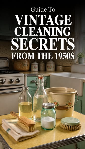 Vintage Cleaning Secrets - What To Know