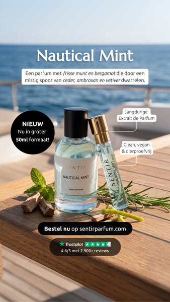Ontdek Nautical Mint Extrait de Parfum