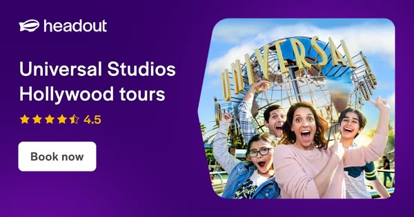 Ride the action in Hollywood!