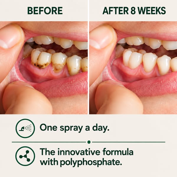 She brushed her teeth twice a day – but the smell remained.