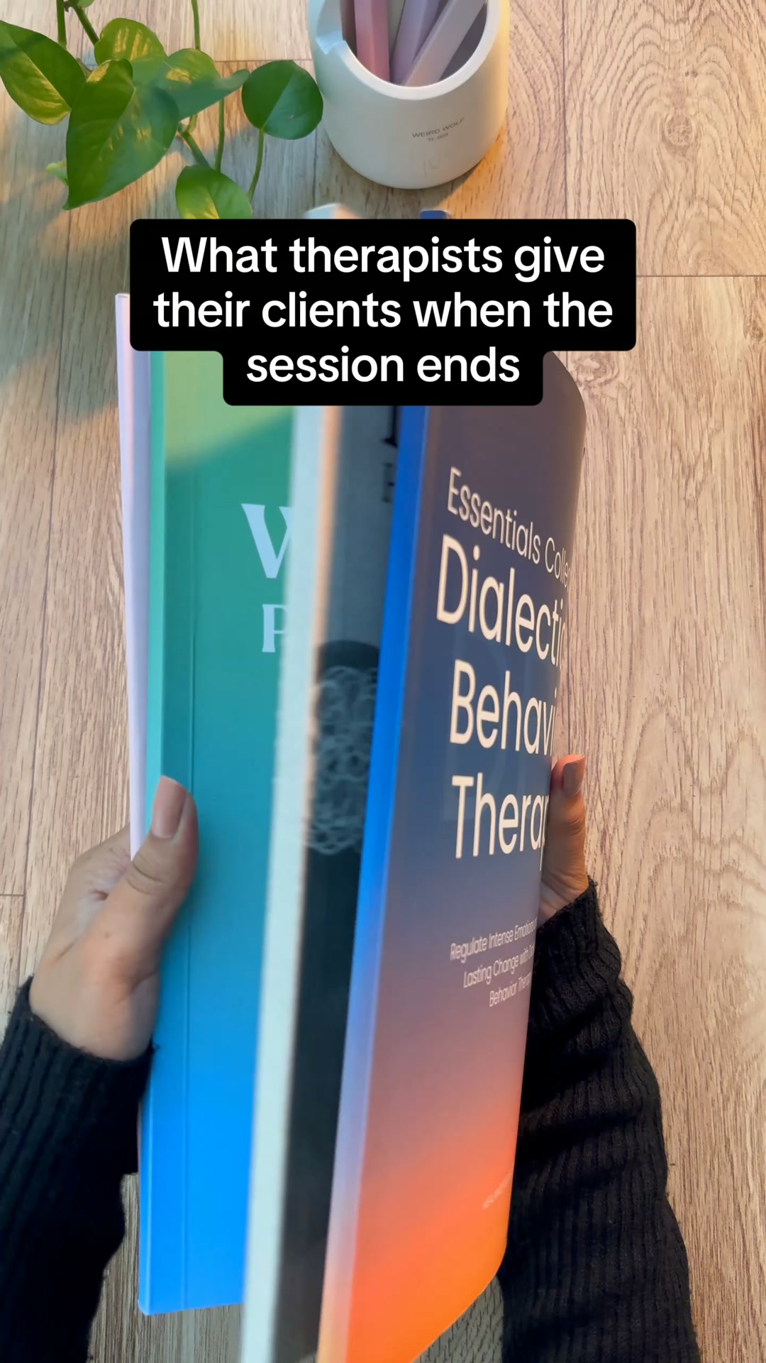 What therapists give their clients when the session ends 4 phases at 90% off today.