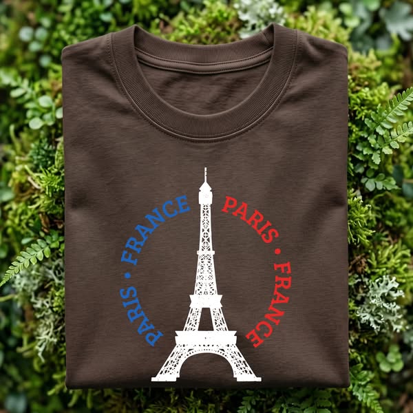 Paris France Eiffel Tower Shirt | Vintage French Souvenir T-Shirt | Eiffel Tower Graphic Tee | France Travel Vacation Gift Top