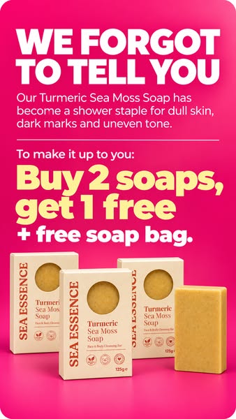 Buy 2 Soaps, Get 1 FREE