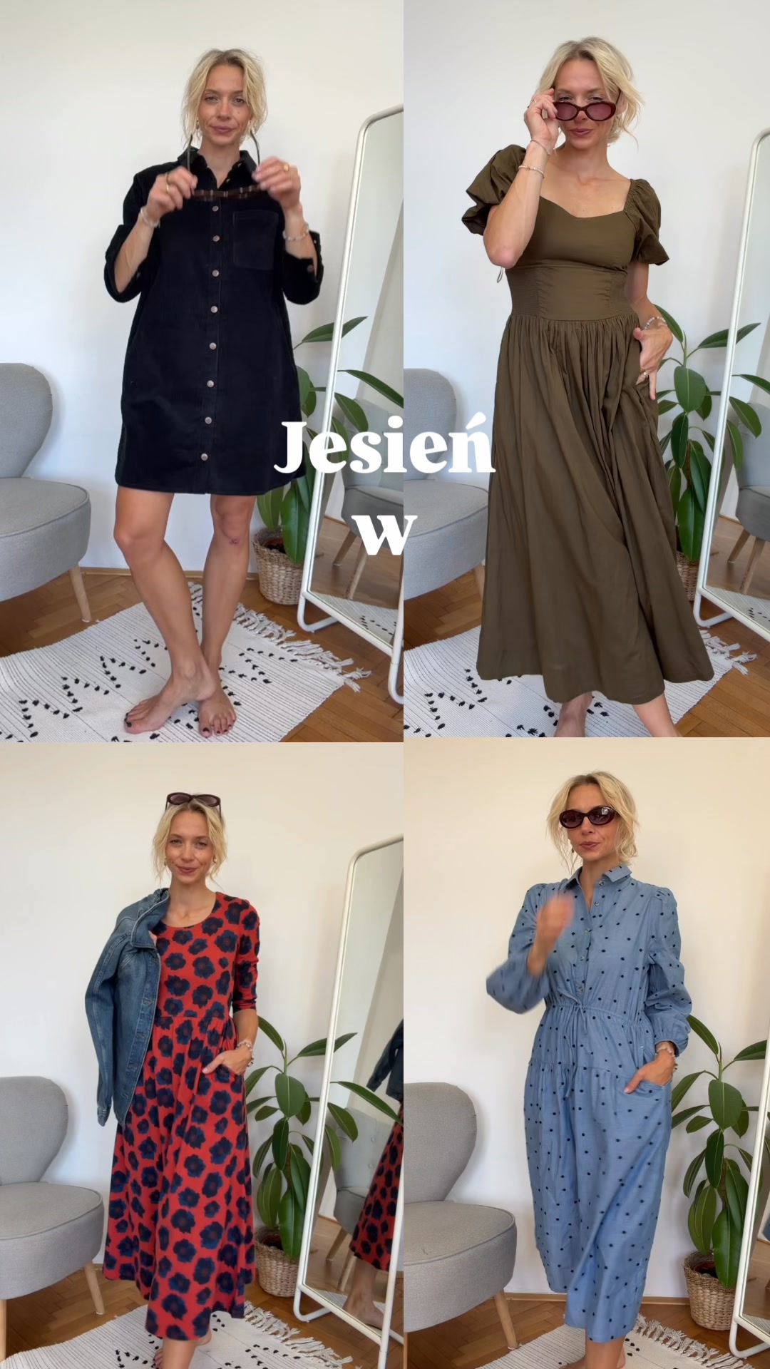 Jesień w sükienkach Bella Green