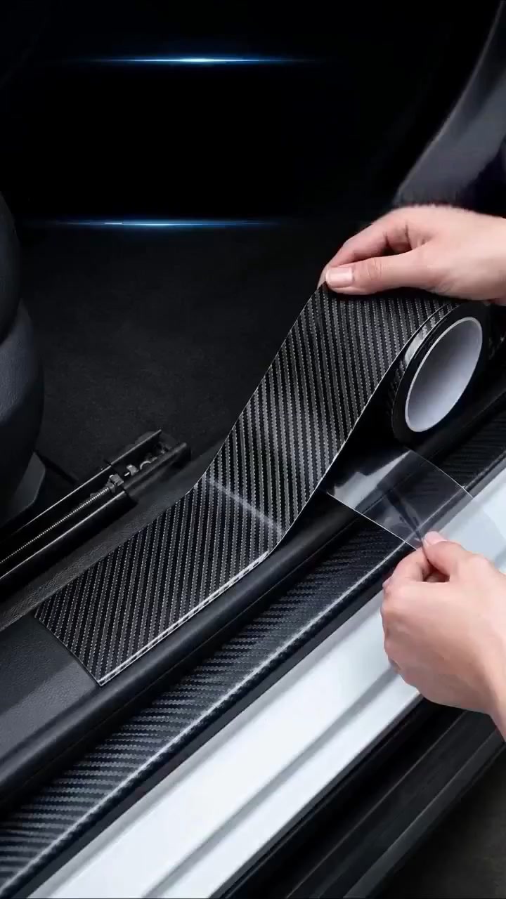 Tiras de carbono anti riscos para carros