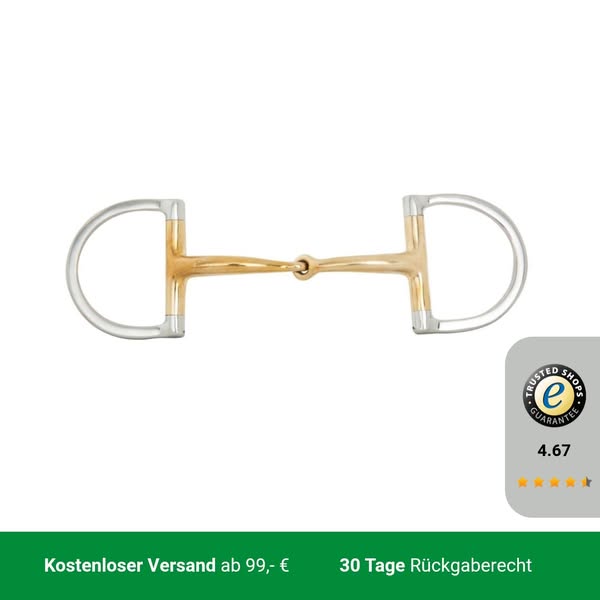 BR D-Trense Soft Contact Gebogen 12mm