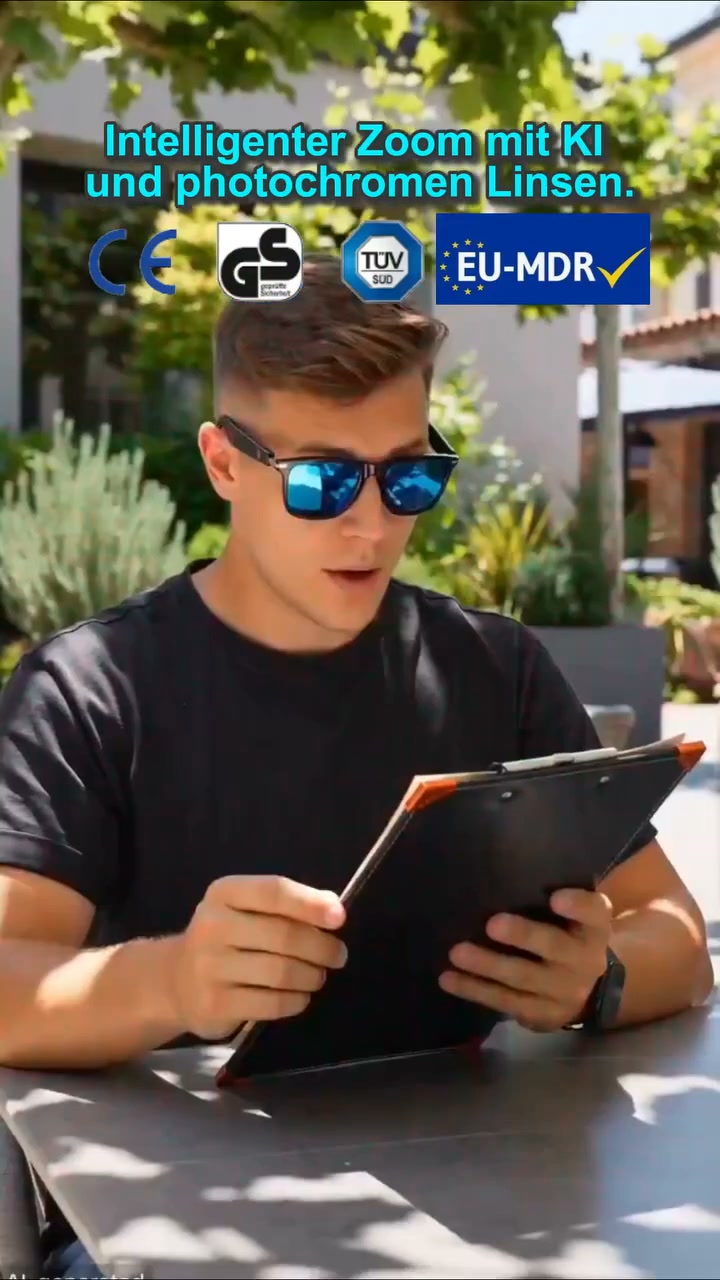 Egal ob kurz- oder weitsichtig – die neue KI-Brille sorgt sofort für scharfe Sicht!