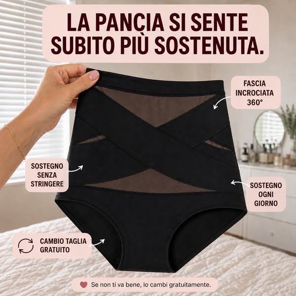 Non comprime. Sostiene davvero.