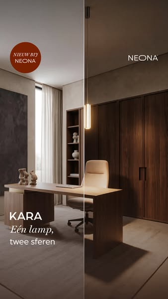 Nieuw: hanglamp KARA in chroom