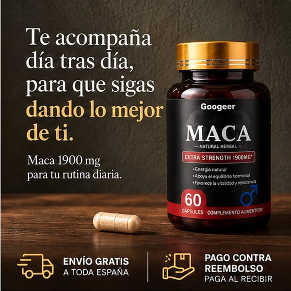 Maca 1900 mg · Envío gratis y pago al recibir
