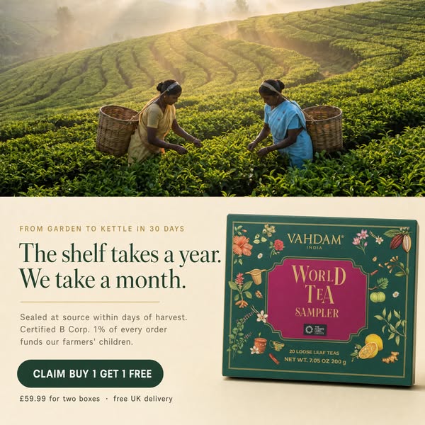20 Teas. One Box. Endless Discoveries.
