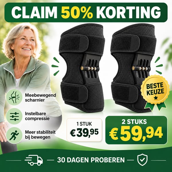 2 KnieFlex™ braces voor €59,94