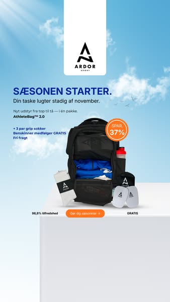 Spar 37% på sæsonstart-pakken!