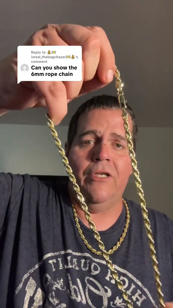Waterproof & Tarnish-proof Rope Chain