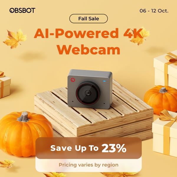 OBSBOT Fall Sale