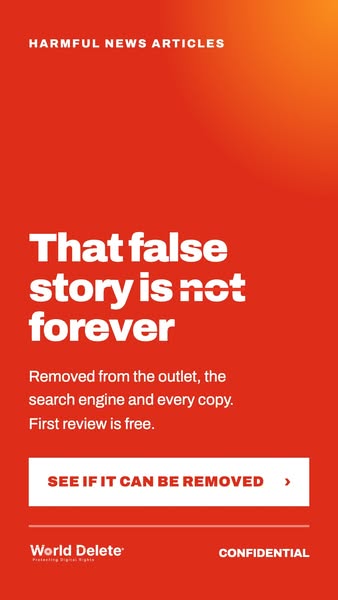 We remove that story from your name