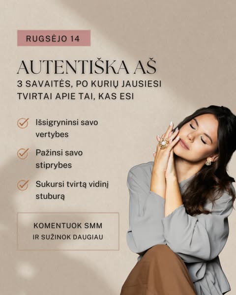 Ar žinai, ko iš tikrųjų nori?