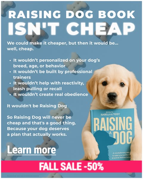 Get the revolutionary dog training book!