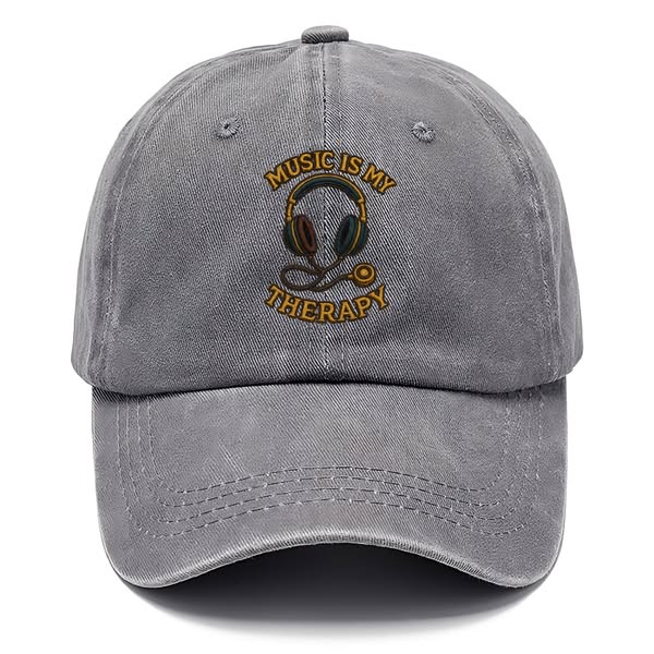 Music Is My Therapy - Classic Cap