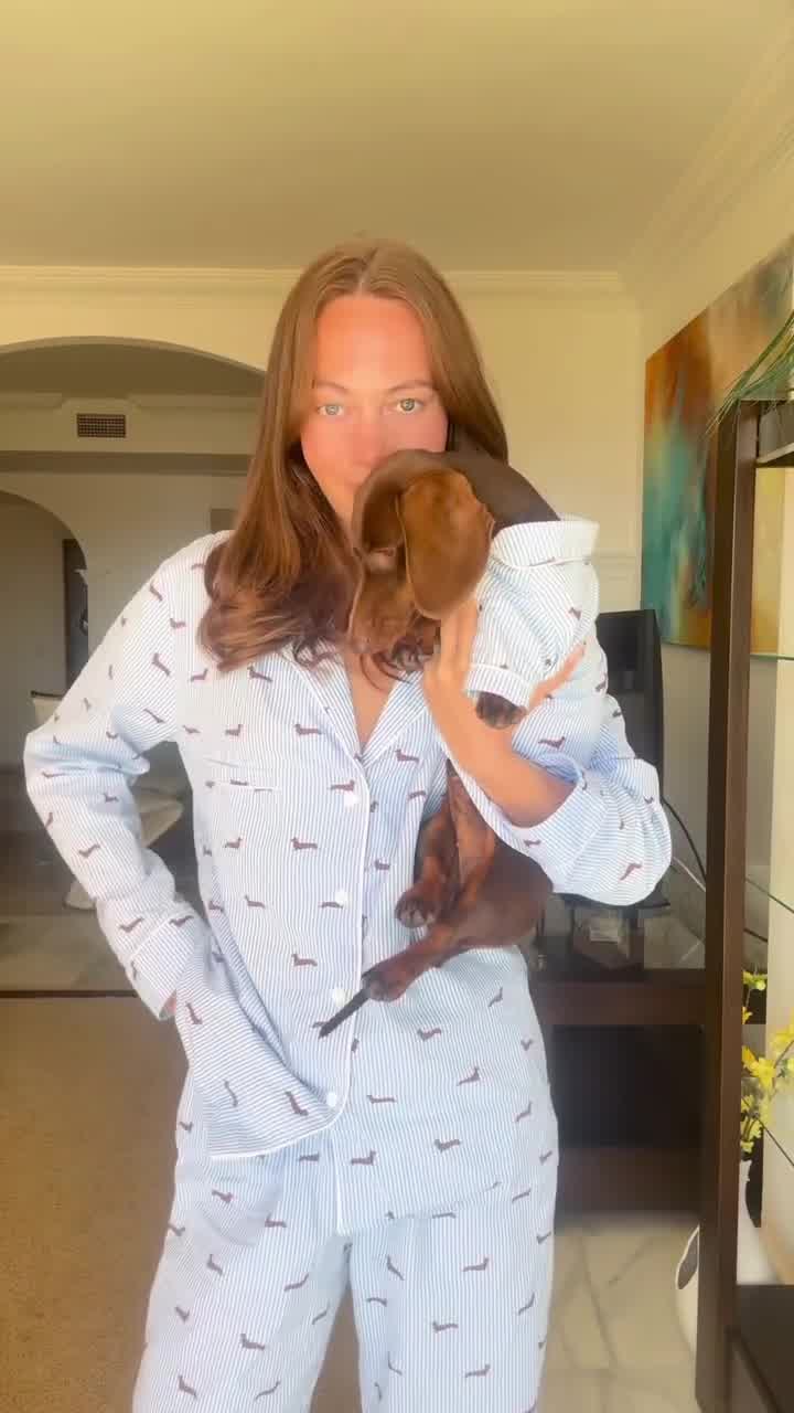 Matching dachshund pajama