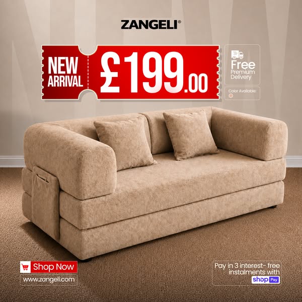 5-in-1 Sofa Bed – Only £199