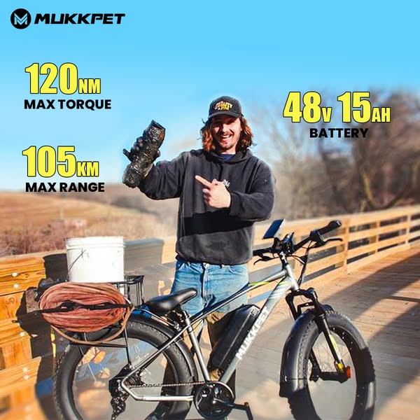 High Powered Fat Tire Ebike 5.0/5