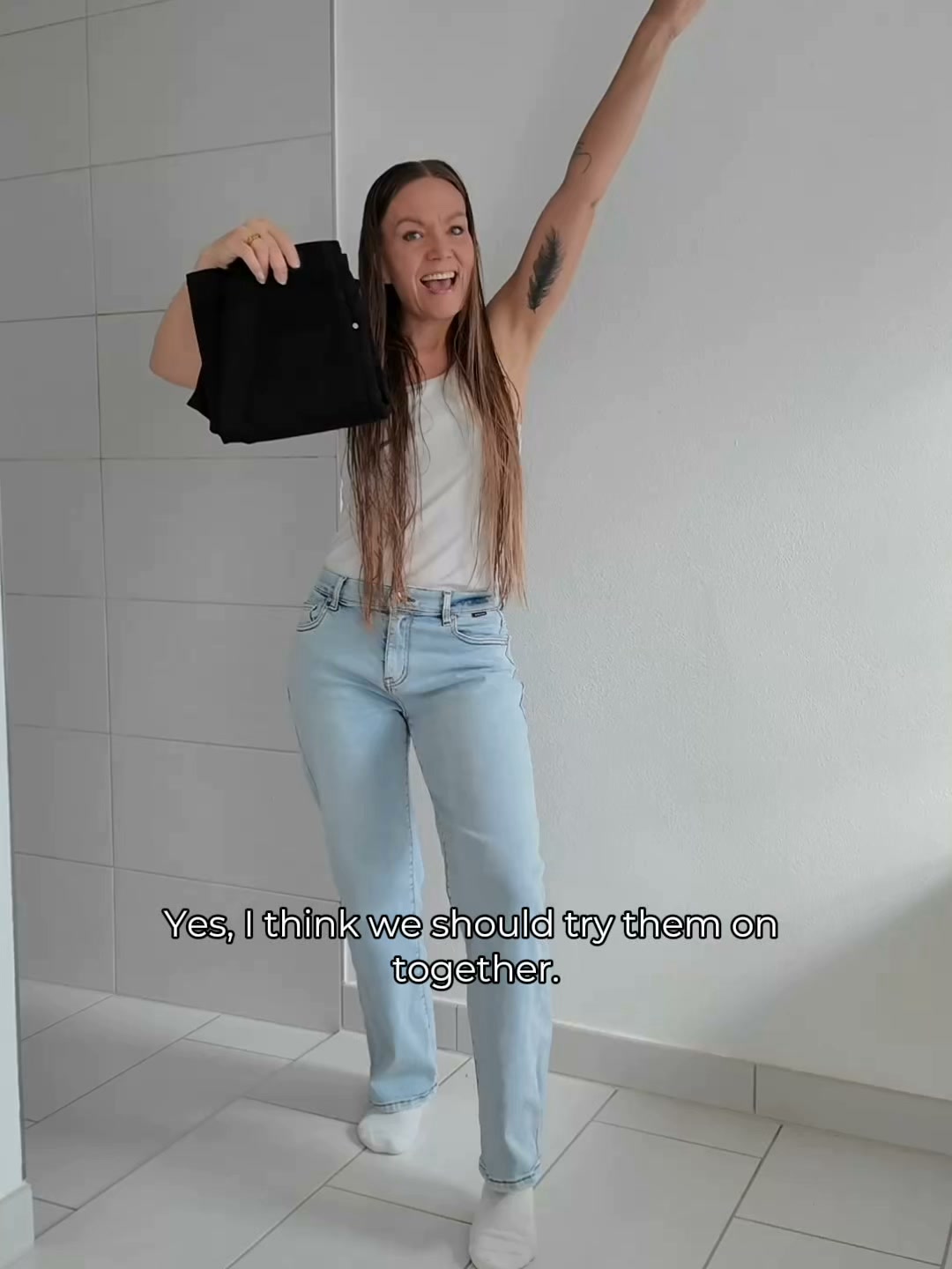 High Rise jeans er endelig med