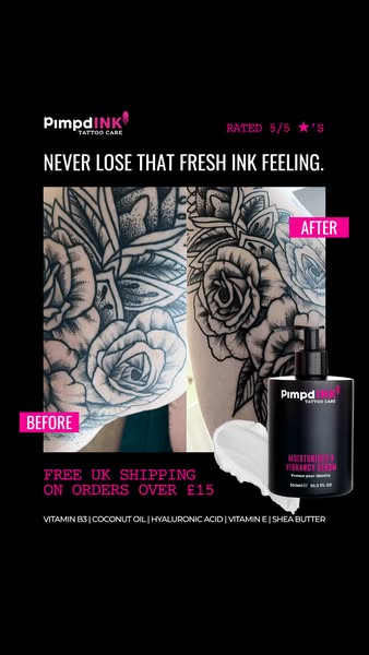 Keep your tattoos vibrant