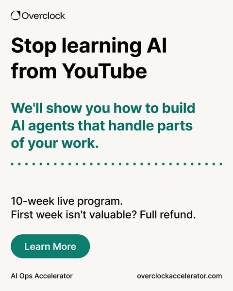 Build Your First AI Agent in 10 Weeks
