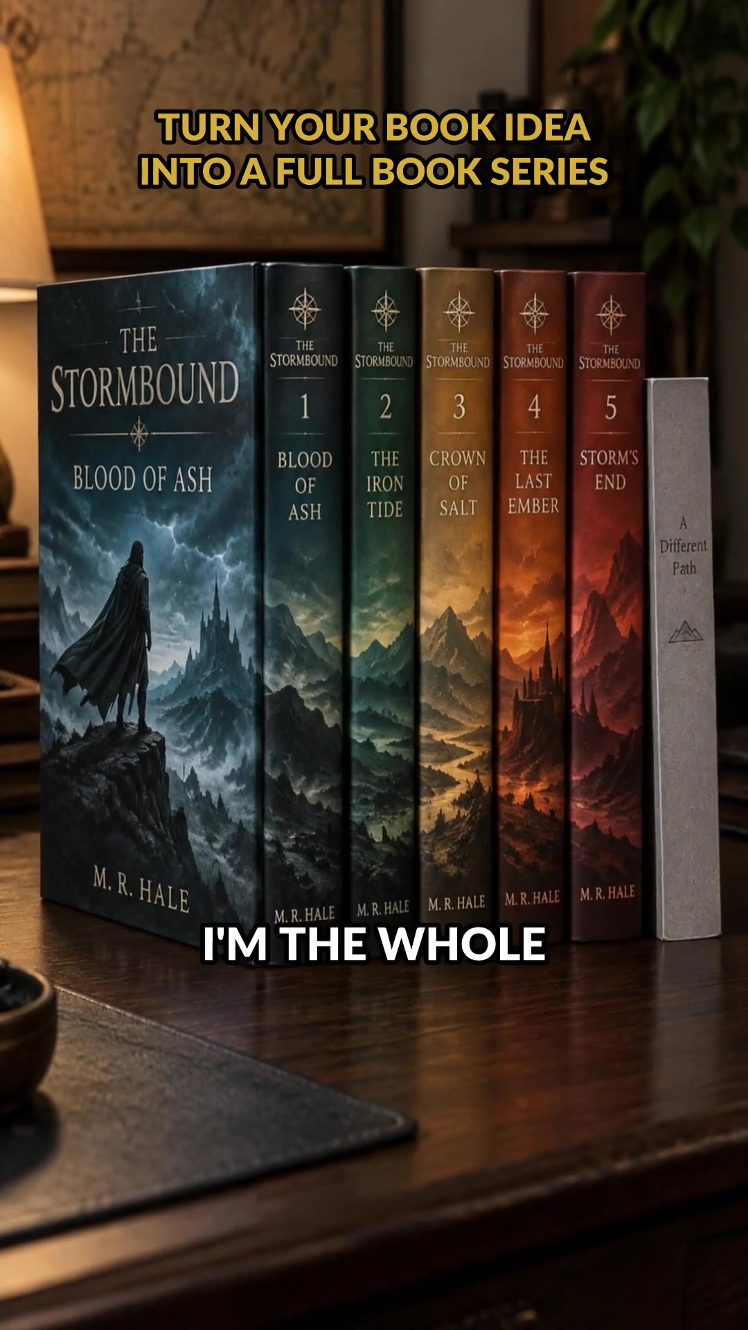 Turn Your Book Idea Into A Full Book Series