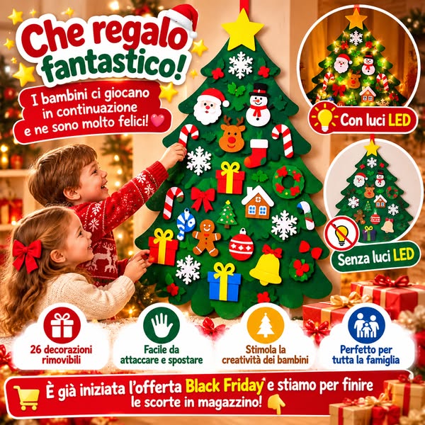 L’albero di Natale di tuo figlio