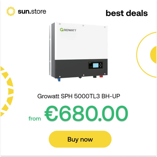 Growatt SPH 5000TL3 BH-UP