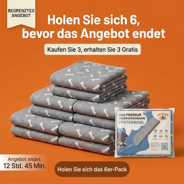 Wie wir jeden Hund stubenrein bekommen