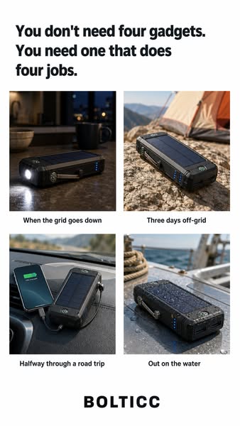 Built For Camping & Emergencies