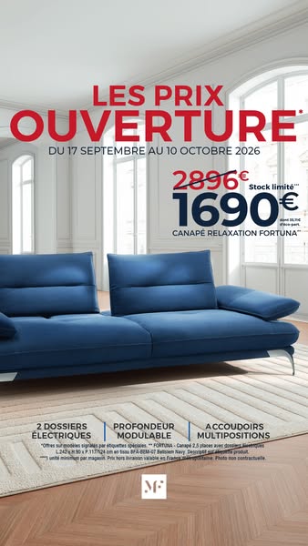 PRIX OUVERTURE profitez-en !