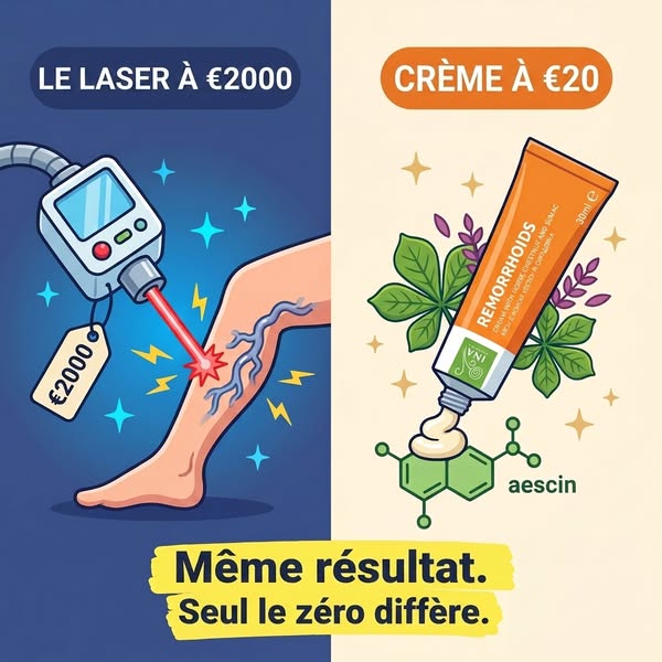 La molécule que le laser cherche à imiter.