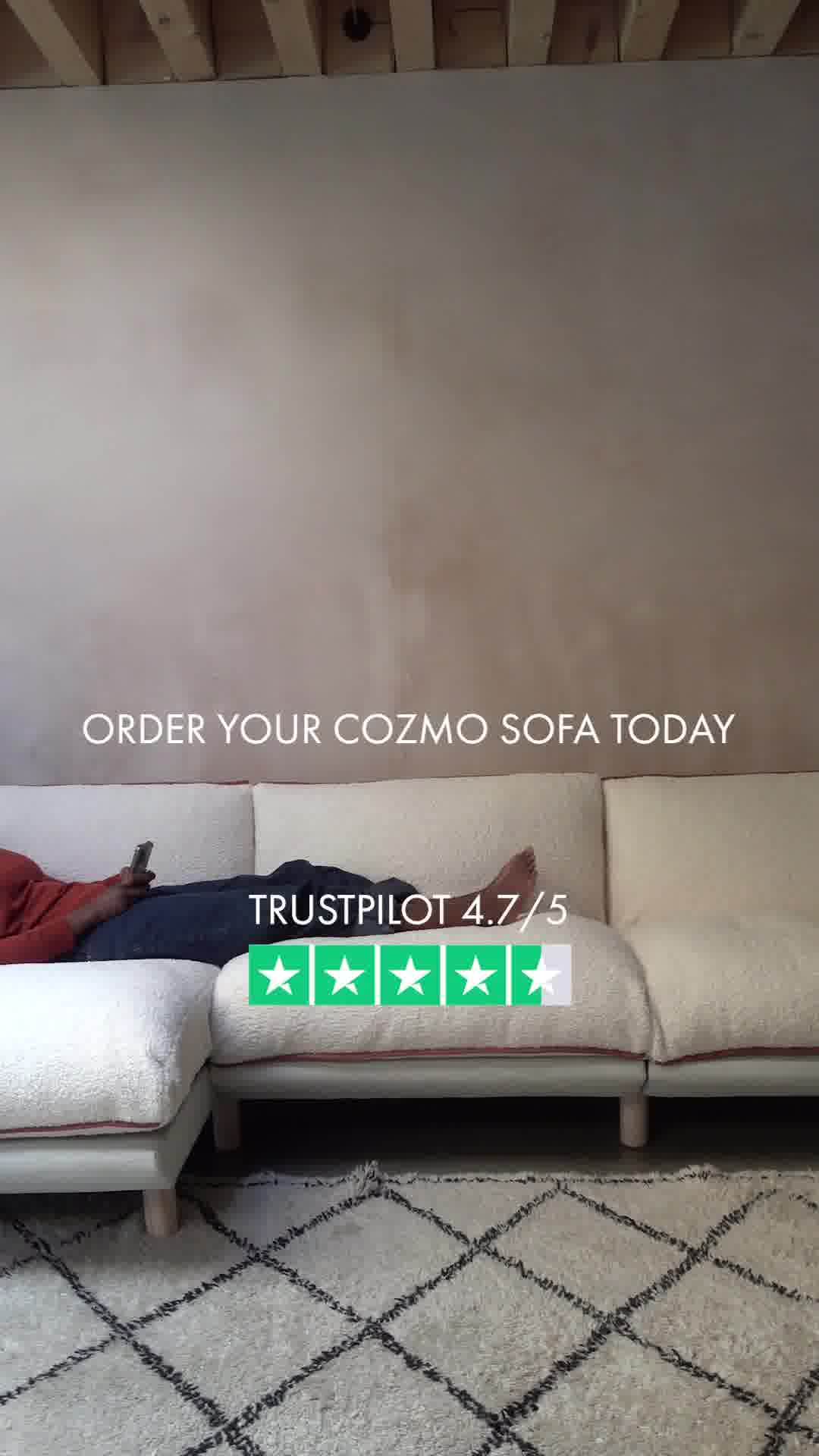 Customisable Sofas from Cozmo