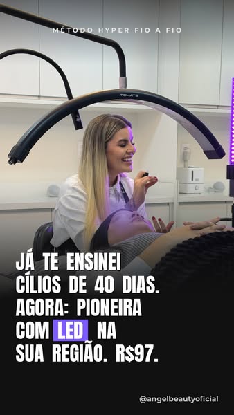 Seja pioneira com o LED na sua região