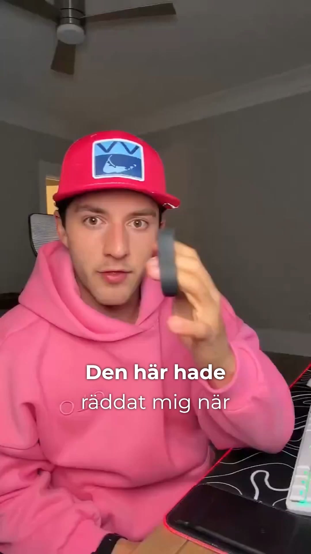 Väcker bara dig. Helt tyst.