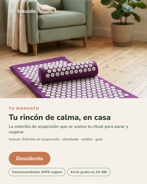 Tu rincón de calma, en casa